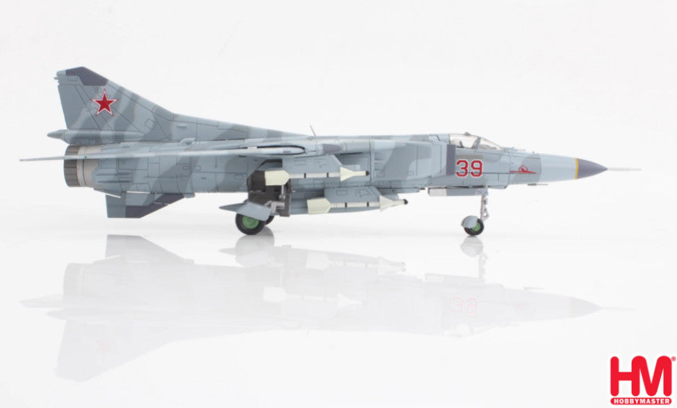 1:72 HM MIG-23MS "Flogger E" Red 39 Nevada, 1981 to 1988 Fighter Diecast Model