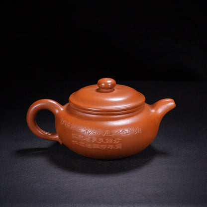 Chinese Yixing Zisha Clay Handmade Exquisite Teapot（仿古 底款：顾景舟）