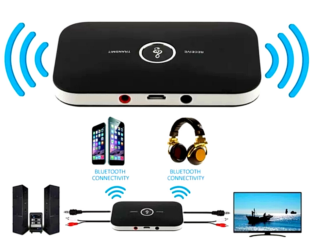 Transmisor Receptor Inalambrico Bluetooth Adaptador Recividor de Audio Bluetooth