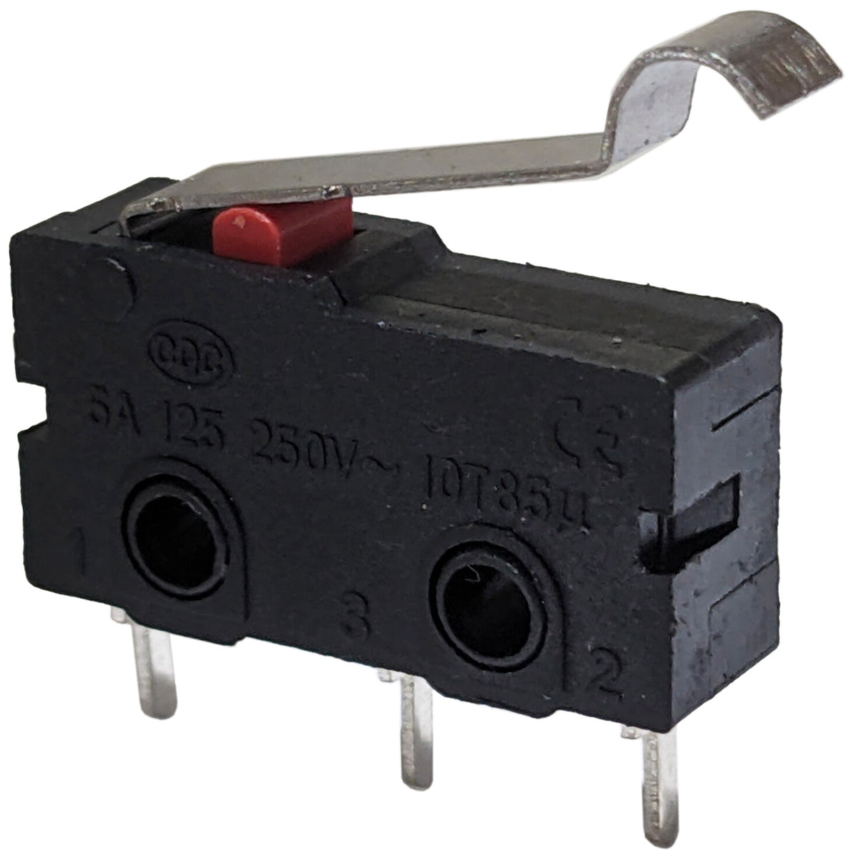 10 Pack Limit/Snap Micro Switches, SPDT, 5A @ 250V AC, PC Leads