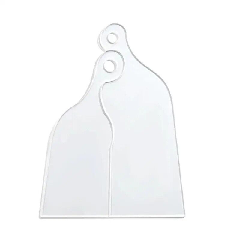 Cutting Board Handle Templates Acrylic Clear DIY Woodworking Stencil 40.6x15.6cm