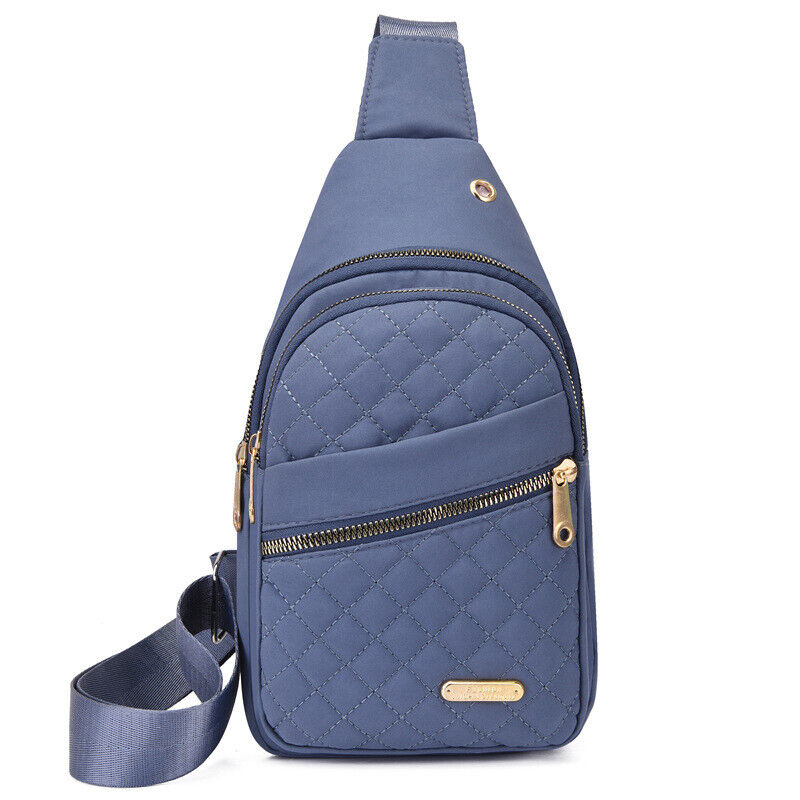Women Cross Body Antitheft Pouch Small Sling Backpack Chest Bag Shoulder Bag