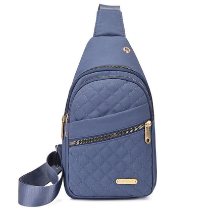Women Cross Body Antitheft Pouch Small Sling Backpack Chest Bag Shoulder Bag