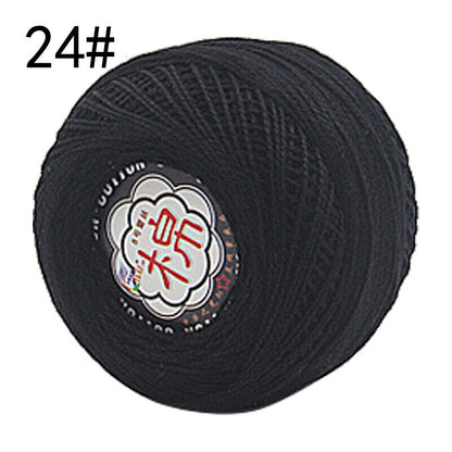 Hot Sale 50g Soft Cotton Thread Yarn Knitting Crochet Lace Embroidery Yarn