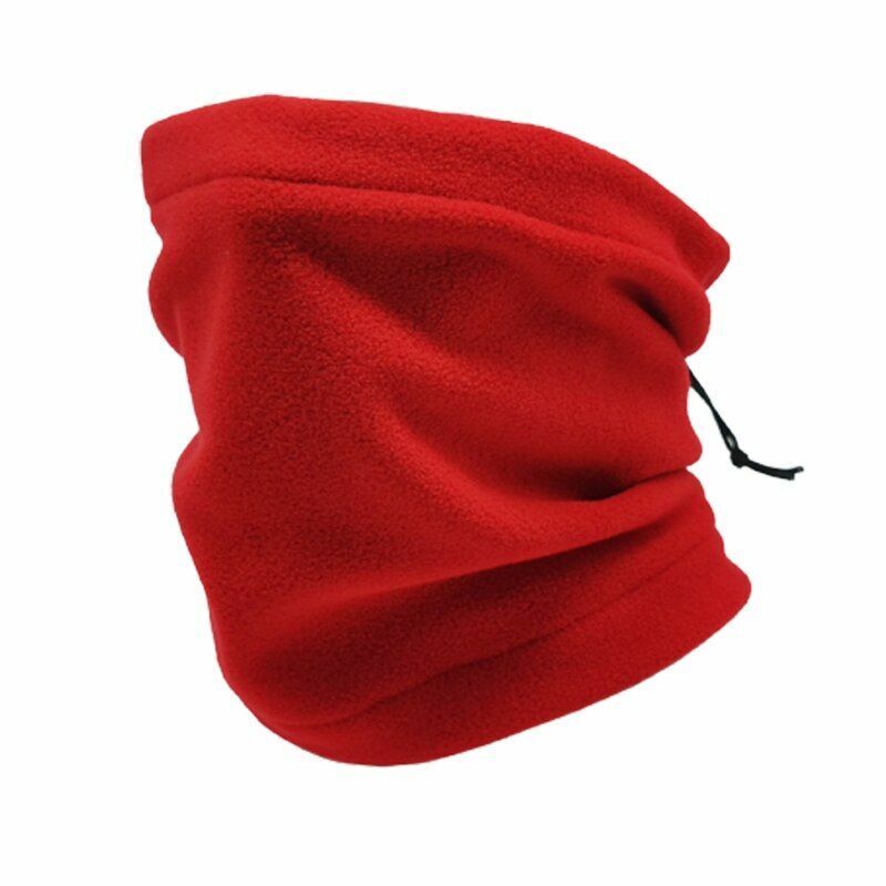 Polar Fleece Neck Buff Sport Bandana Cycling Half Face Mask Warm Scarf Neck Tube
