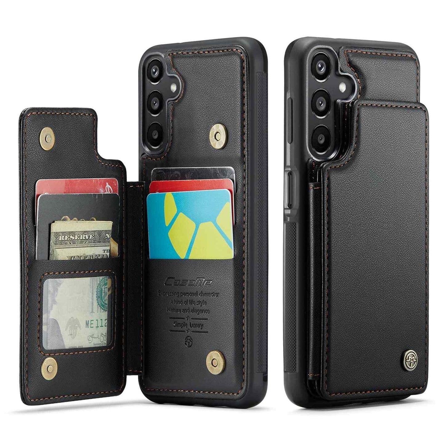 For Samsung Galaxy A36 A56 Wallet Case with Card Holder Women Men RFID Blocking