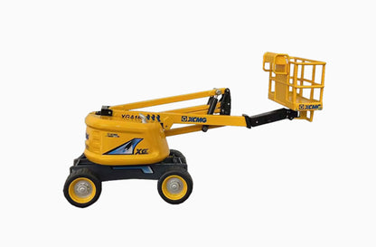 1:35 XCMG XGA16 Articulating Boom Aerial Work Platform Crane Diecast Model