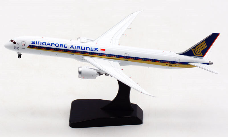 JC Wings Singapore Airlines B787-10 9V-SCP 1000TH 1:400 plane Pre-builded Model