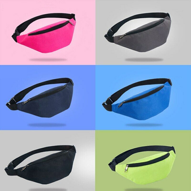 Multicolor Waist Pack Female Belt Waterproof Chest Handbag Portable Unisex Bag