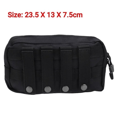 Tactical Range Bag Molle System Pouch 900d Oxford Waterproof Gun Case Pack Kit