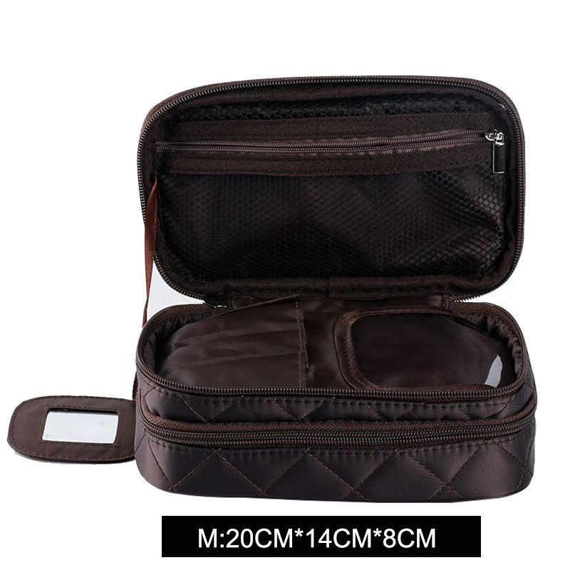 Toiletry Cosmetic Bag Waterproof Beautician Make Up Travel Organizer Beauty Case