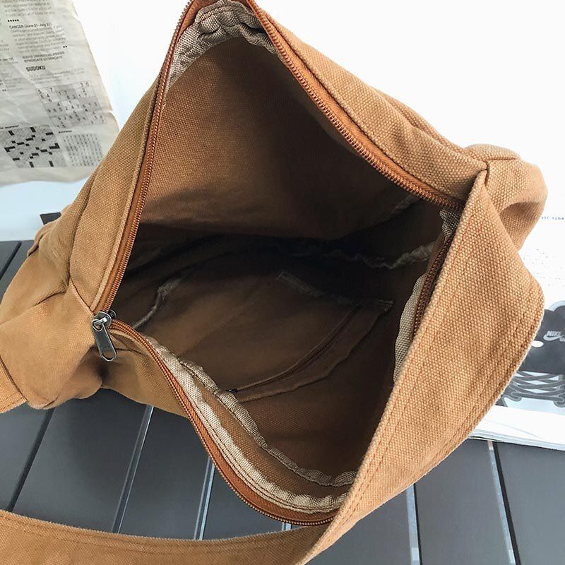 Women Shoulder Messenger Bag Canvas Crossbody Female Bag High Quality Chest Bag