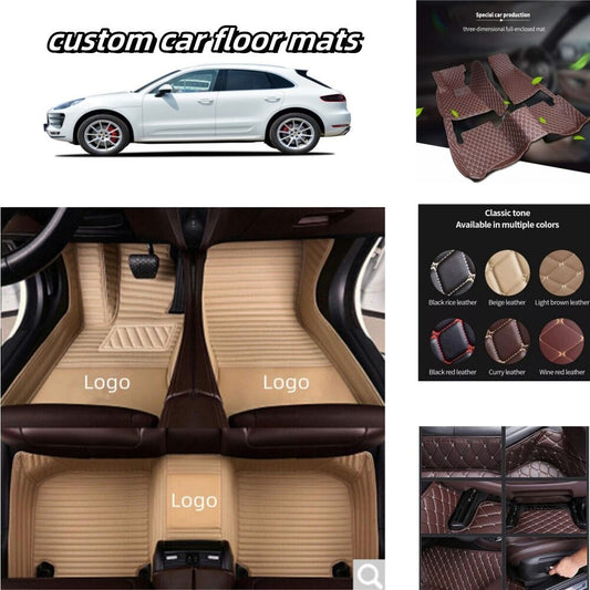 For Audi All Models Car Floor Mats Luxury Custom Waterproof Carpets Cargo Liners