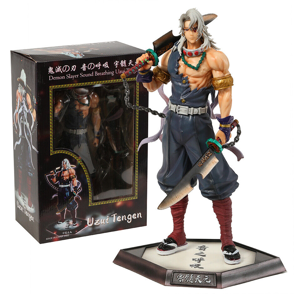 Demon Slayer Kimetsu no Yaiba Tengen Uzui PVC Action Figure Statue Anime Model