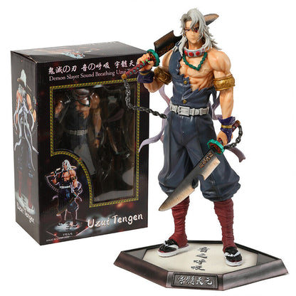 Demon Slayer Kimetsu no Yaiba Tengen Uzui PVC Action Figure Statue Anime Model