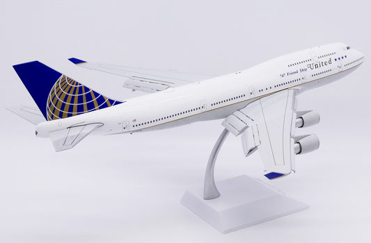 1:200 JC Wings United Airlines B747-400 N118UA Airplane Diecast Plane Model