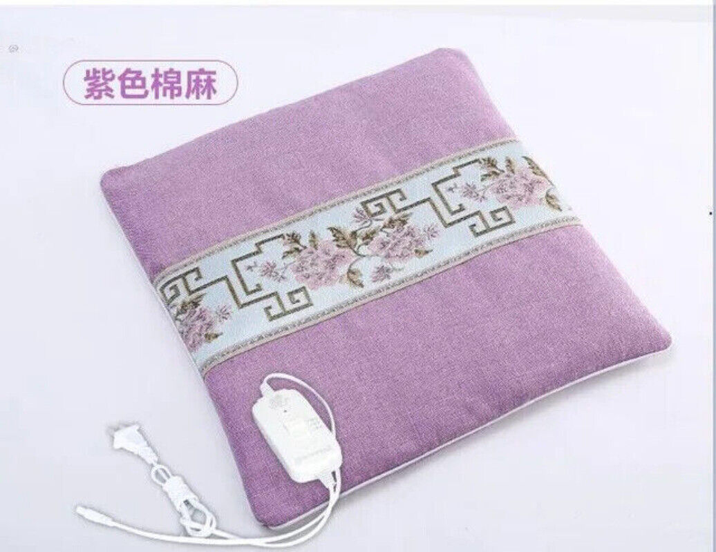 Electric Heating Moxa Cushion Pillow Chinese Herbal Wormwood Mat Office