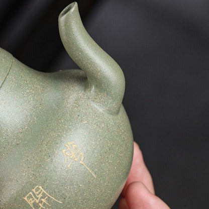 peony flower carved tea pot master handmade original ore yixing zisha clay 240ml