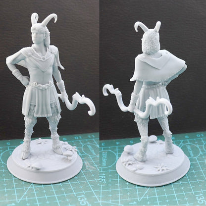 1/24 resin figure model Fantasy Goat Archer 3D Printing Unassembled unpainted