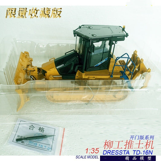 1:35 LIUGONG DRESSTA TD-16N DOZER Construction Machine Equipment Diecast Model
