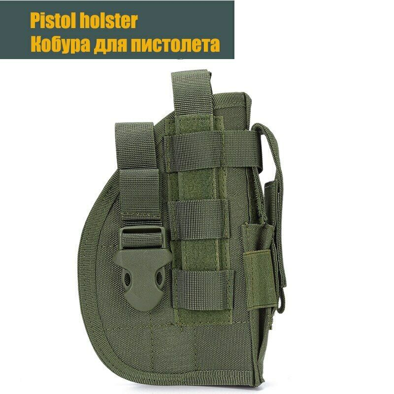 Tactical Belt Army Hunting Waist Support Waist Bag Carrier Adjustable SoftPadded