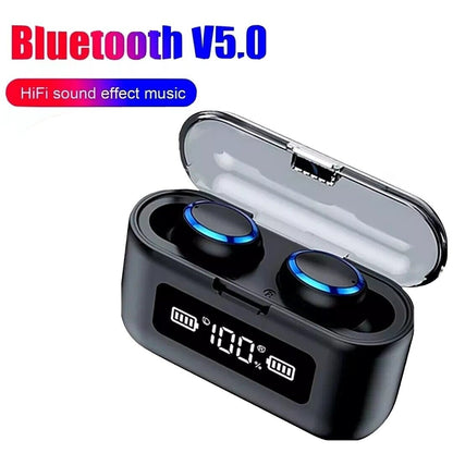 TWS Bluetooth Earbuds True Wireless Earphone Waterproof Headset Premium Sound