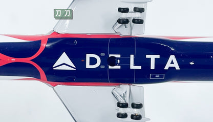 1:400 Panda DELTA BOEING 767-400 Passenger Airplane Diecast Aircraft Plane Model