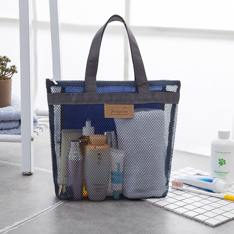 Travel Beach Bag Portable Outdoor Toiletries And Swimming Bags Mesh Storage Bag