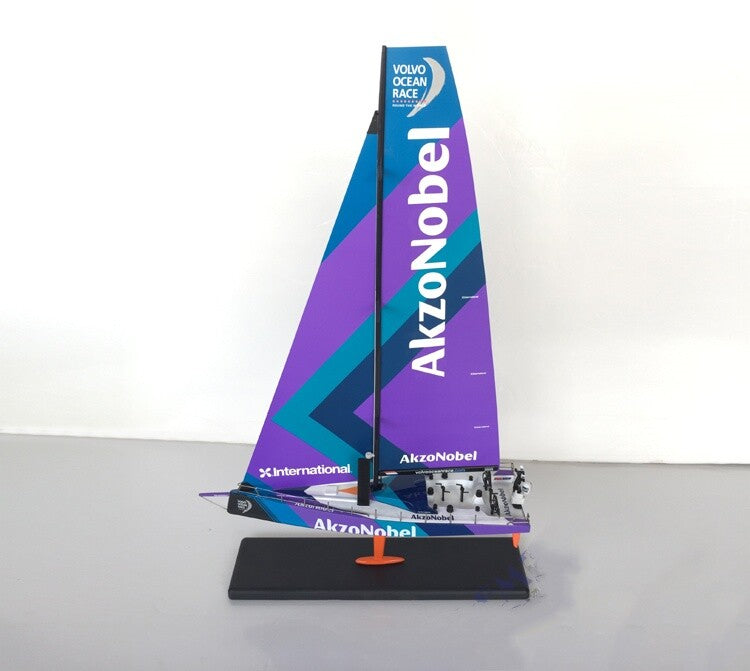 1:50 45CM MOTORART Akzo Nobel V065 Sailing Ship Open Championship Diecast Model
