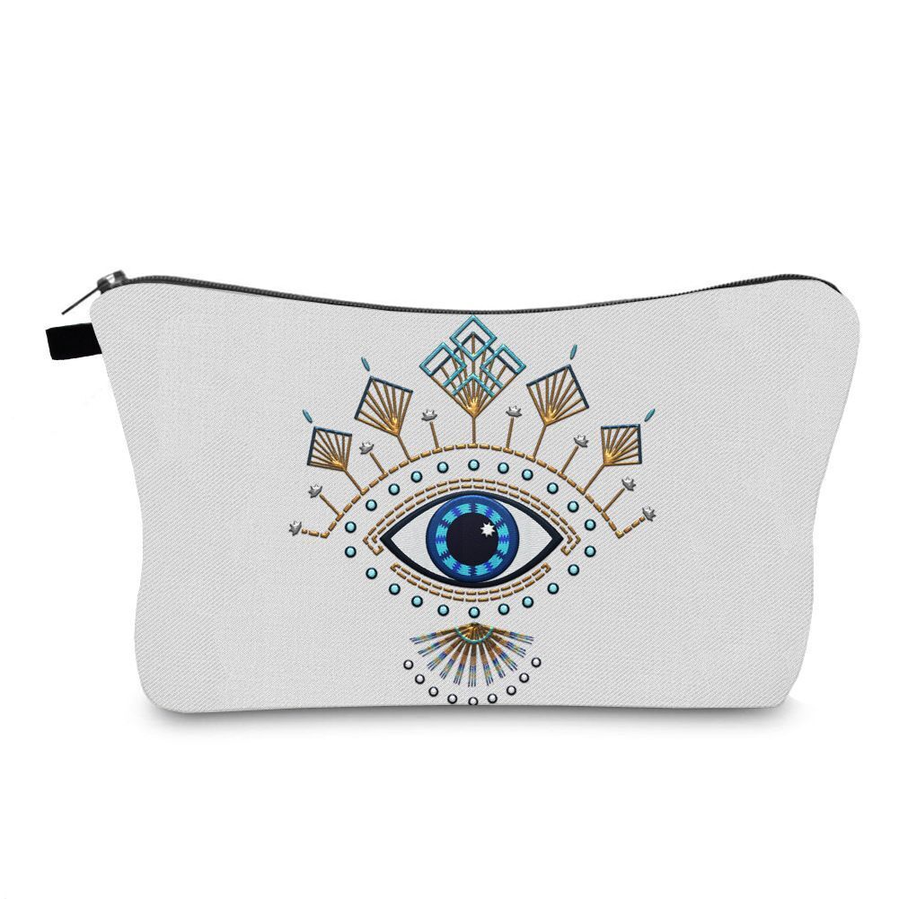 Cosmetic Bag Printed Traveling Storage Bags Clutch Washing Bag Makeup Organizer