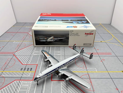 1:200 Herpa KLM Lockheed L-1049G Passenger Airplane Diecast Aircraft Plane Model