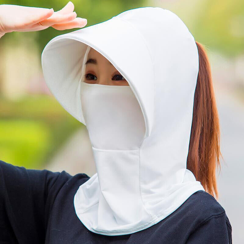Women Summer Sun Hat Version Hat Wide Brim Neck Cover Hat Anti-UV