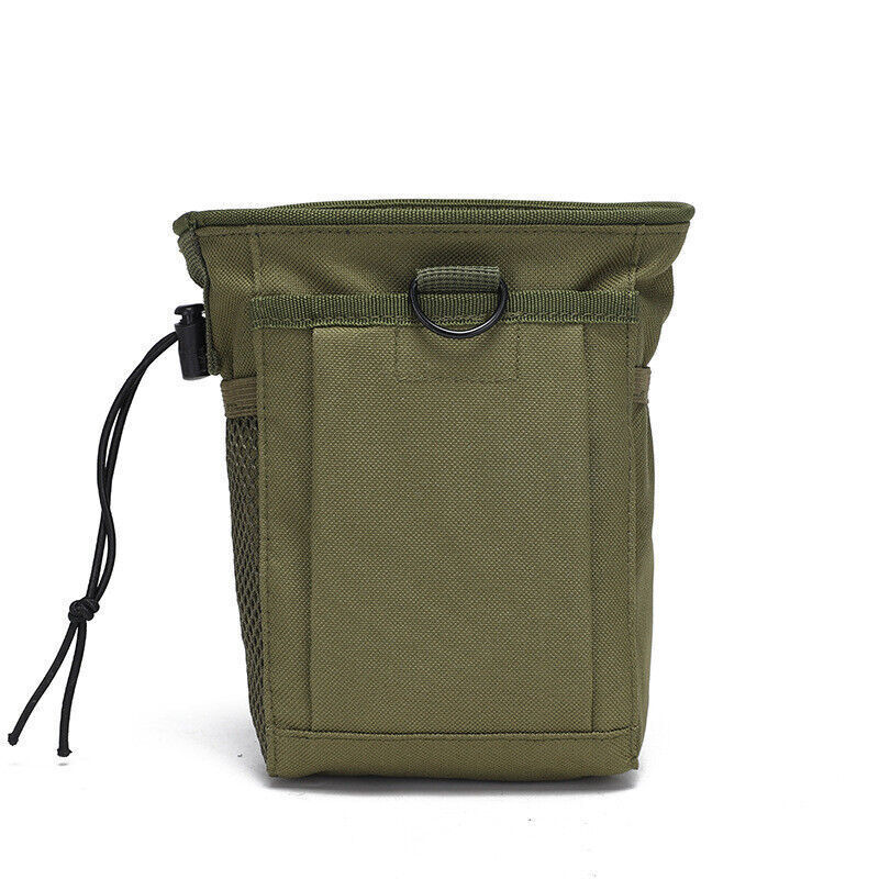 Tactical Molle Dump Pouch Drawstring Magazine Dump Bag Utility Belt Ammo Pouch