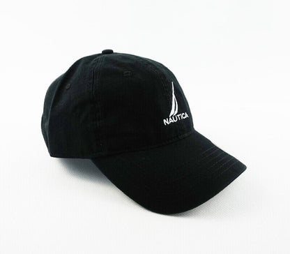 Hot Nautica Hat Black Tennis Driving Sport Baseball Cap Unisex Adjustable