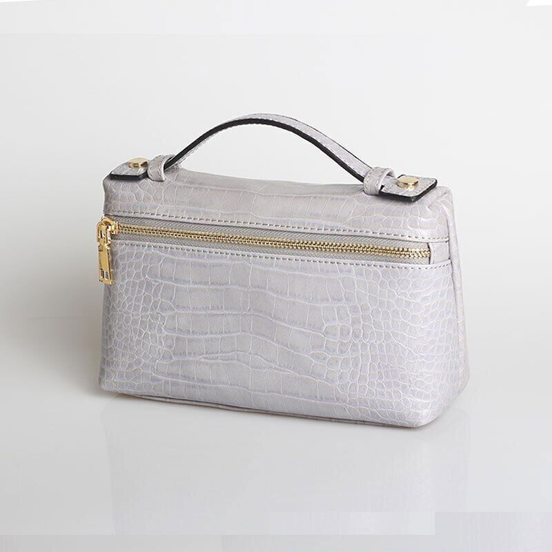Pattern PU Leather Clutch Bag Women Trendy Make Up Handbag Purse Bag