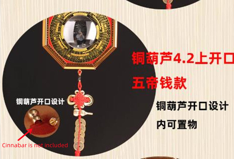 Nine Palaces Bagua Mirror Feng Shui Chinese Traditional Home Accessories