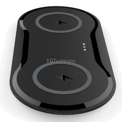 Dual Phones Charging Pad Wireless Charger Cradle For Apple iPhone XS Max / XR/ X
