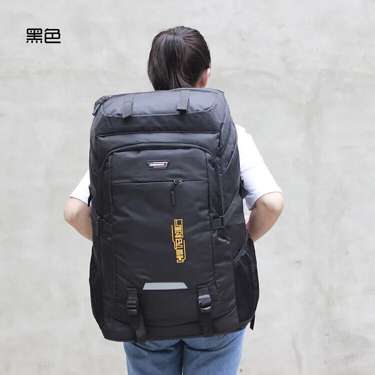 80L 50L Men's Backpack Travel Sports Hiking Backpack School Bag Pack Women