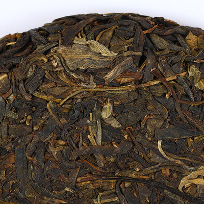 2007 Chinese Tea Pu-erh Big Leaf Green Cake Sheng Pu'er Puer Raw Tea 380g