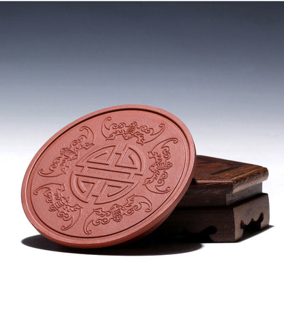 Mat For Tea Pot Yixing Zisha Original Ore Qingshui Clay Holder For Pot Or Teacup