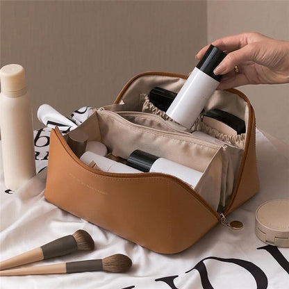 Makeup Bag Cosmetic Toiletries Organizer Traveling Waterproof Storage Case Purse