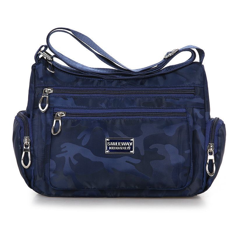Camouflage Shoulder Messenger Bag Waterproof Nylon Oxford Crossbody Handbags 1PC