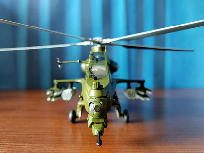 1:40 39CM AVIC Z-8 Armed Helicopter Army Plane Diecast Military Aircraft Model