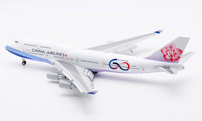 1:200 JC Wings CHINA AIRLINES BOEING B747 Flap Down Plane Diecast Aircraft Model