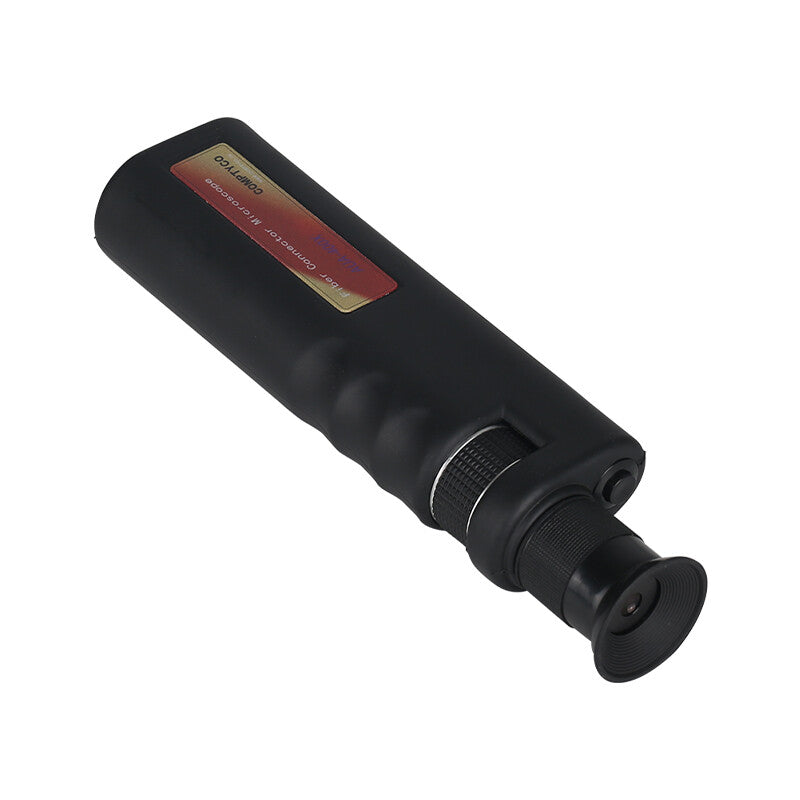 Handheld 200X Optical Fiber Inspection Microscope 2.5mm 1.25mm Adapter