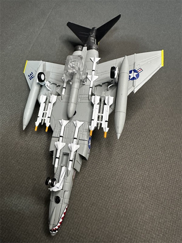 F-4 Phantom 1/100 diecast plane model aircraft WLTK