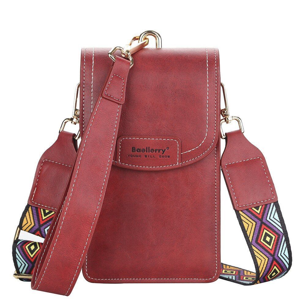 Synthetic Leather Crossbody Bags Large Handbag Purse Multifunction Shoulder Bag