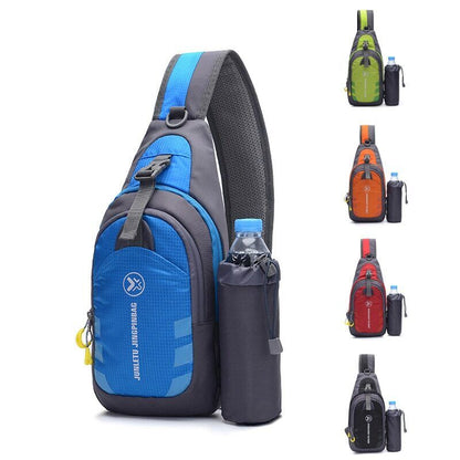 Men Travel Hiking Shoulder Bag Women Chest Backpack Sports Outdoor Computer Bag