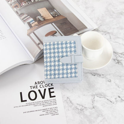 Small Wallet Short Buckle Wallets Retro Fashion Foldable Coin Purse Card Bags