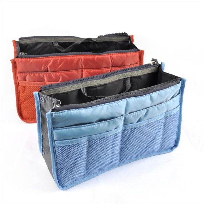 Traveling Bag Cosmetic Handbag Makeup Pouch Storage Organizer Large Nylon Purse